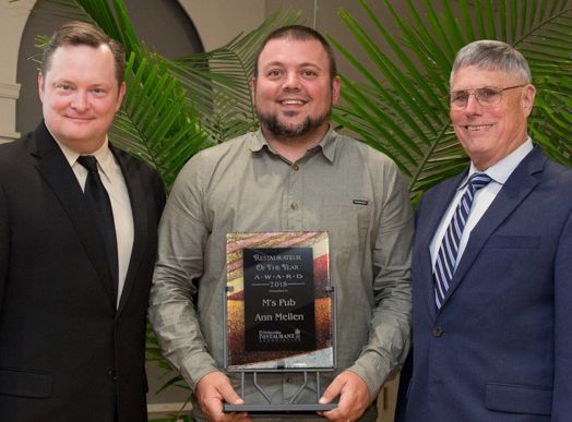 M’s Pub and Hiland Dairy receive hospitality awards